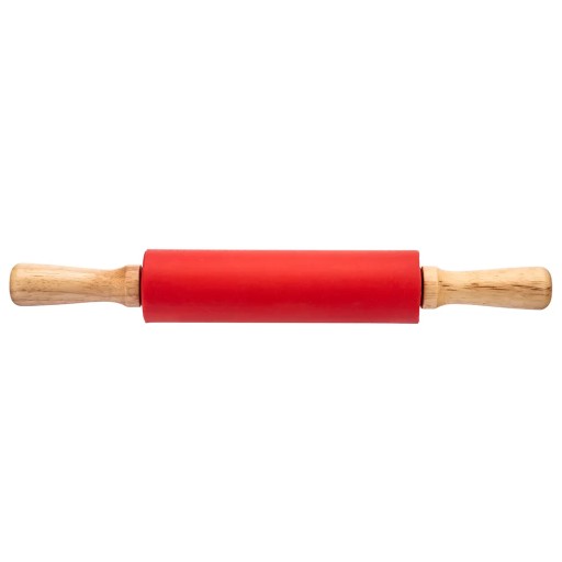 Veľký silikónový otočný valček Altom Design, červený