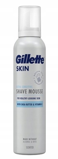GILLETTE Pena na holenie 240 ml Ultra Sensitive