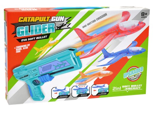 Polystyrénový odpaľovač lietadiel ARROW GUN PLANE Šípky 2v1