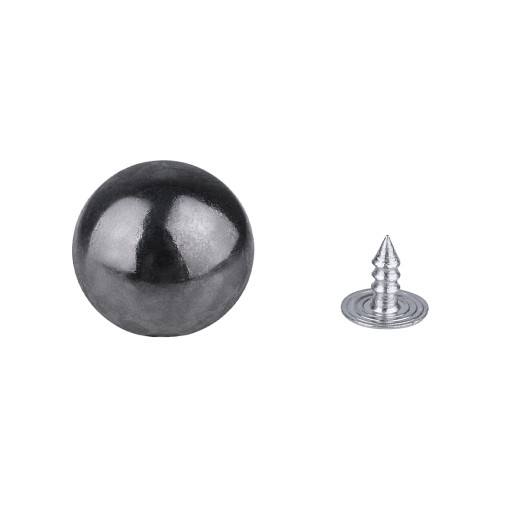 Gombík guľôčkový GRAFIT 17MM 10KS 465