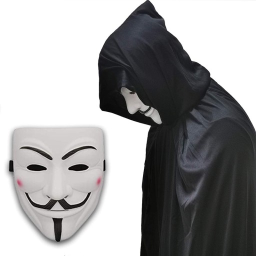 ANONYMNÁ VENDETTA MASKA STOP ACTA KARNEVAL