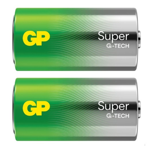 Batéria C (LR14) alkalická 1,5 V - Super G-Tech GP (cena za 2 blister)