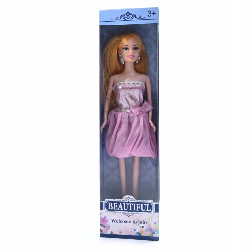 MÓDNA OBLEČENÁ BÁBIKA, 30CM, RÔZNE VZORY