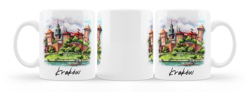 Krakovský hrnček. Hrad Wawel na pohári.