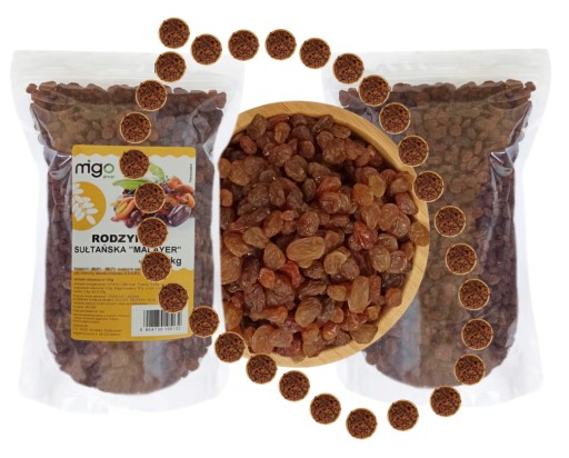 MALAYER Hrozienka - Sultana 1 kg - MIGOgroup