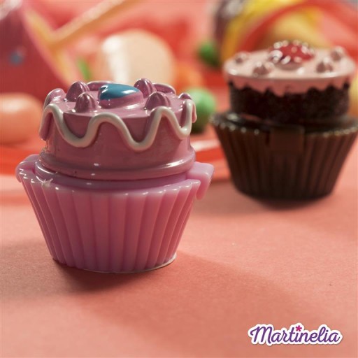 Balzam na pery pre deti sladké cupcakes Balzam na pery Martinelia 2g