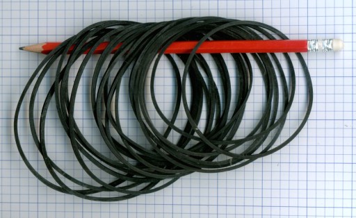 SADA HNACÍCH REMEŇOV 2,0mmx2,0mm PRIEMER 75-95mm cca 20KS