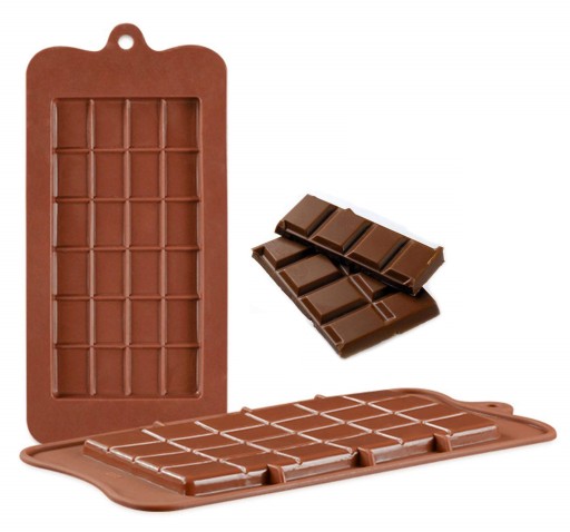 SILIKÓNOVÁ FORMA NA KOCKY ĽADU, ČOKOLÁDOVÉ PRALINKY, 22 cm