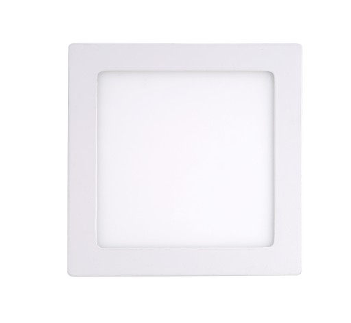Stropné svietidlo, štvorcový zapustený LED panel, 6W, neutrálna farba