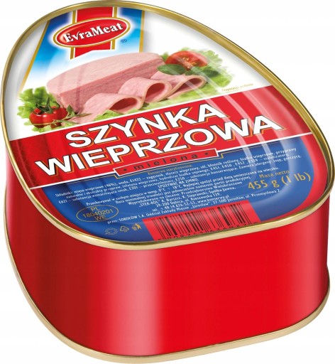MLETÁ BRAVČOVÁ ŠUNKA EVRA MÄSO 455g