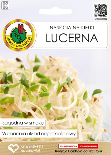Semená na klíčky - Alfalfa 30g