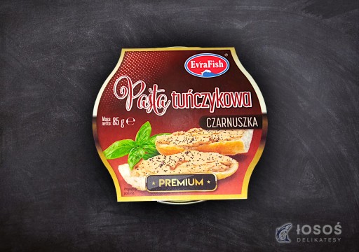 Evra.Pasta z čierneho tuniaka.85g