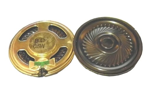 REPRODUKTOR YD45 0,5W 8 OHM H=6MM PLASTOVÁ MEMBRÁNA