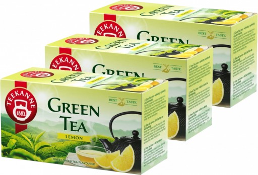 Teekanne Green Tea zelený citrónový čaj 20T x3