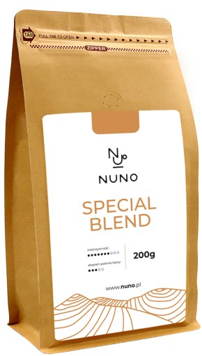 NUNO Special Blend zrnková káva 200g CRAFT