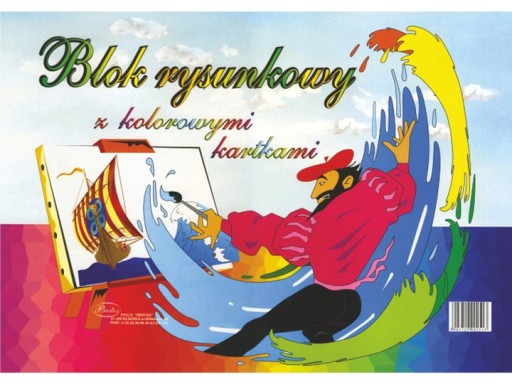 Farebná podložka na kreslenie Protos A3