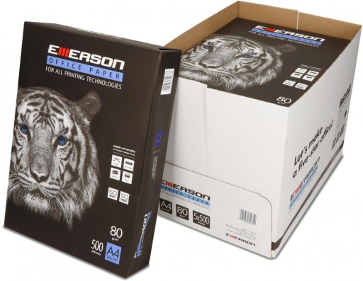 Papier do kopírok pre tlačiarne EMERSON A4 80g balík 500 K