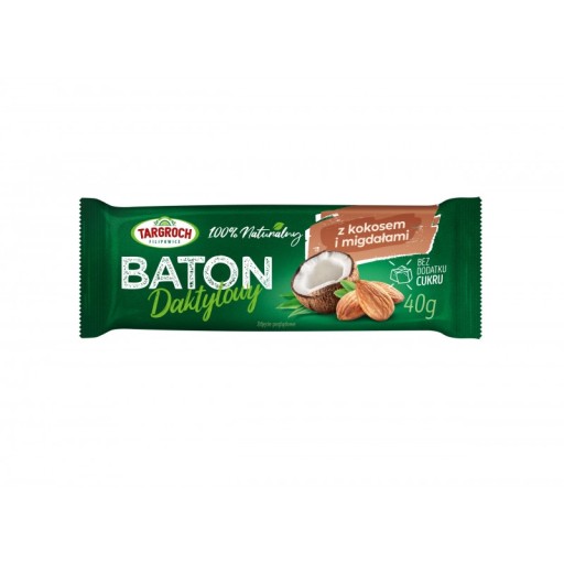 Targroch datľová tyčinka s kokosom a mandľami 40g