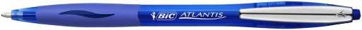 BIC ATLANTIS MÄKKÝ AUTOMATICKÝ GUĽOVÝ BOD MODRÁ GUMOVÁ ÚCHYTKA
