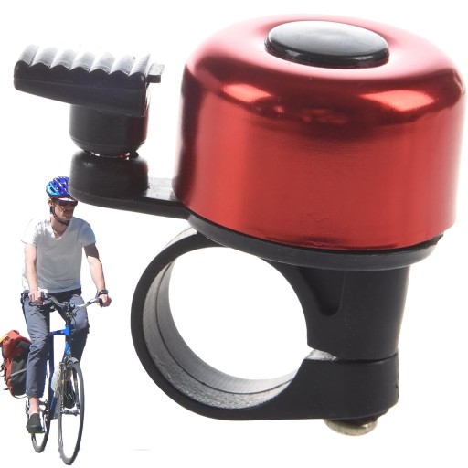 HLASNÝ KOVOVÝ ZVON NA BICYKEL