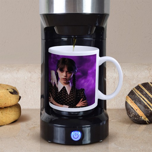 STREDA ADDAMS ORTEGA BIELY hrnček KÁVOVÝ ČAJ