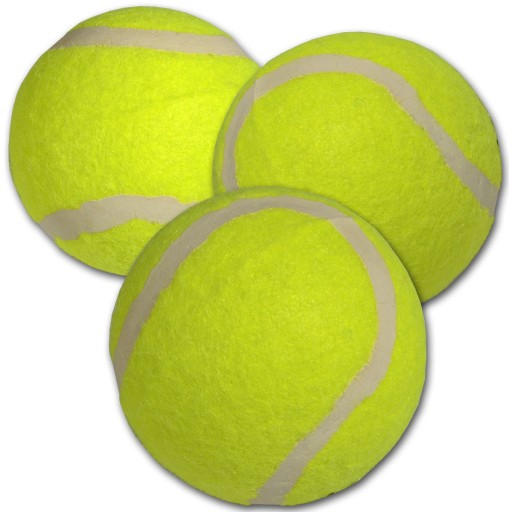 ENERO Yellow TENNIS loptičky, sada 3 ks.