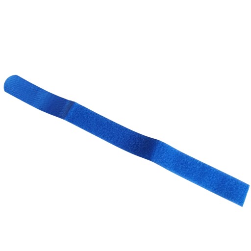 Pás na suchý zips na označenie zvierat, modrý