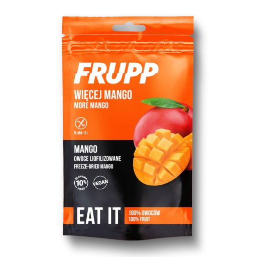 FRUPP MRAZOM SUŠENÉ OVOCIE MANGO 15 G CELIKO
