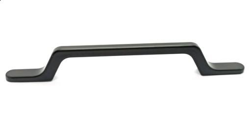 ČIERNA NÁBYTKOVÁ ÚCHYTKA CARLO 160MM NÁBYTKOVÁ ÚCHYTKA PRE MAT BLACK PODKRYTÁ SKRIŇA