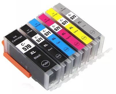 Atrament pre tlačiareň Canon PIXMA x1 MG5750 MG6850 MG7750 TS5050 8050 PGI570 XL