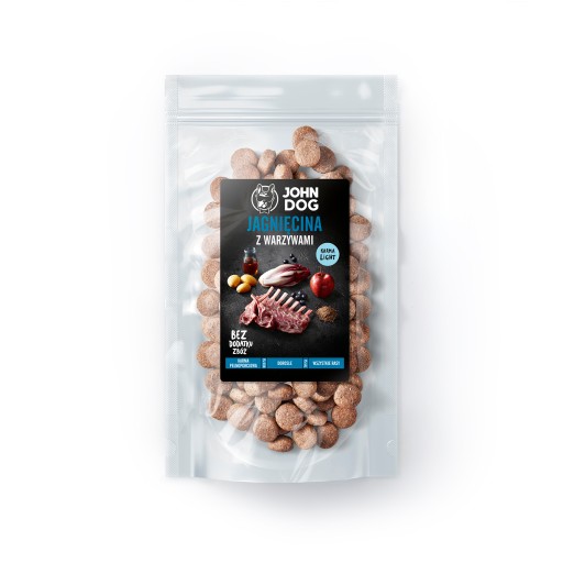 John Dog lamb light veľký pes vzorka 120 g