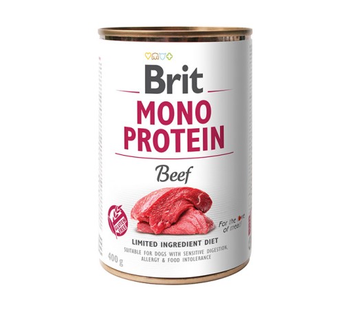 Brit Mono Protein Beef mokré krmivo pre psov 400g