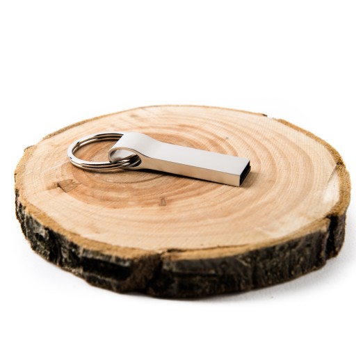 Kovový prívesok mini 1 GB USB 2.0 + GADGET NA GRAVÍROVANIE LOGA