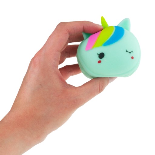 ANTISTRESOVÁ HRAČKA GNIOTEK SQUEEZE HRAČKA RAINBOW UNICORN SENSORY SQUISHY