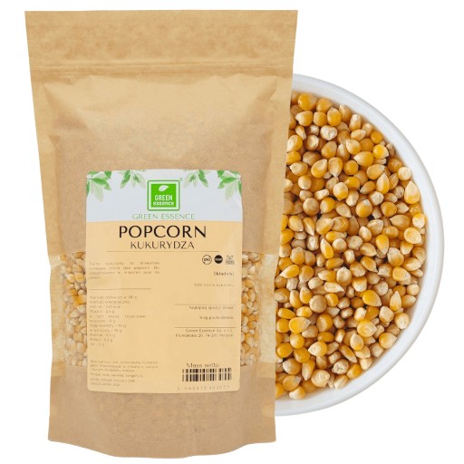 Občerstvenie k filmu? POPCORN - Kukuričné zrno 1kg
