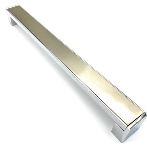 DLHÁ RÚČKA, LESKLÝ CHROM, INOX 192 LUNA GTV