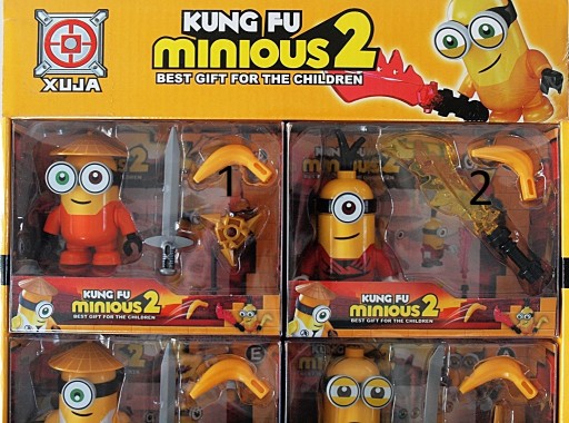 figúrky MINIONS 6-9 cm nové PL 6 druhov