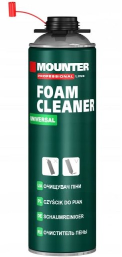 Čistič na pištoľ na polyuretánovú penu MOUNTER 400ml... si185