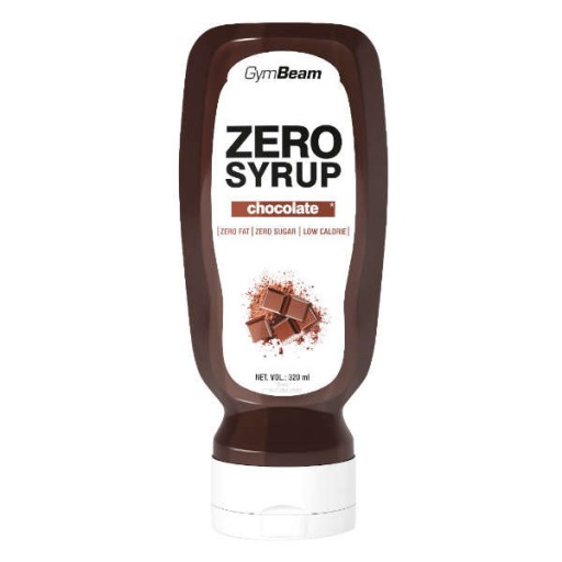 GYMBEAM ZERO SIRUP BEZ CUKRU BEZ KALÓRIÍ A BEZ TUKU ZELENINA NA DEZERTY 320 ML