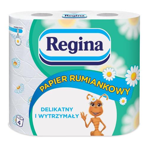 REGINA Harmančekový toaletný papier, 3 vrstvy, 4 ks.