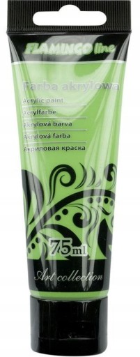 Akrylová farba svetlozelená 75ml 369935