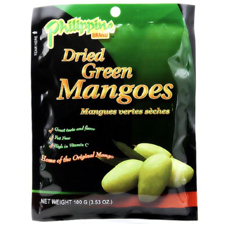 Sušené zelené mango 100g - Filipínska značka