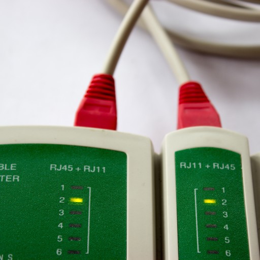 TESTER SIEŤOVÝCH KÁBLOV RJ45 RJ11 LED