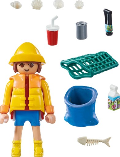 Postavička aktivistu City Life Playmobil ekológa