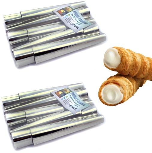VEĽKÁ RÚRA FORMY RÚRA SO KRÉMOM 12,5CM 20 KS