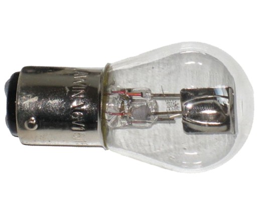 Žiarovka predného svetla S25 6V 15/15W BA15 Romet Komar Ogar Motorynka Simson SR