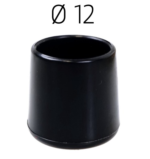 4x Silikónové poťahy nôh stoličky Ø12 mm