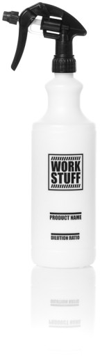 Work Stuff Work Bottle 1 l biela odmerka + spúšť