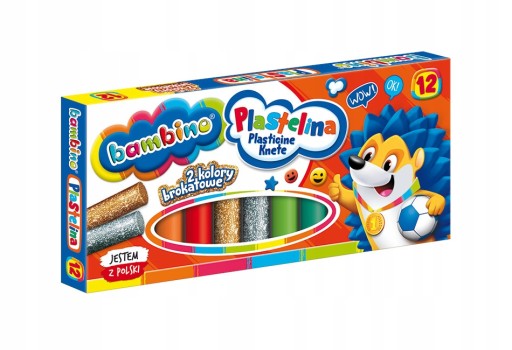 PLASTICINE 12 FAREB BAMBINO ELASTIC S CERTIFIKÁTOM