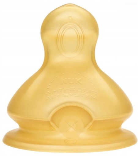 NUK FC+ cumlík na fľašu latex 2 ks. 0-6m